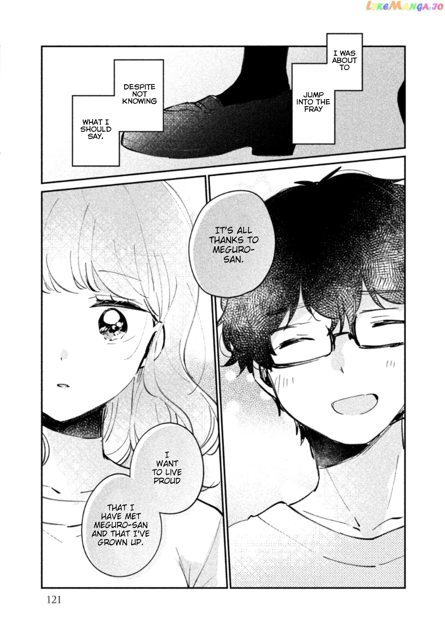 It's Not Meguro-san's First Time chapter 24.5 - page 14