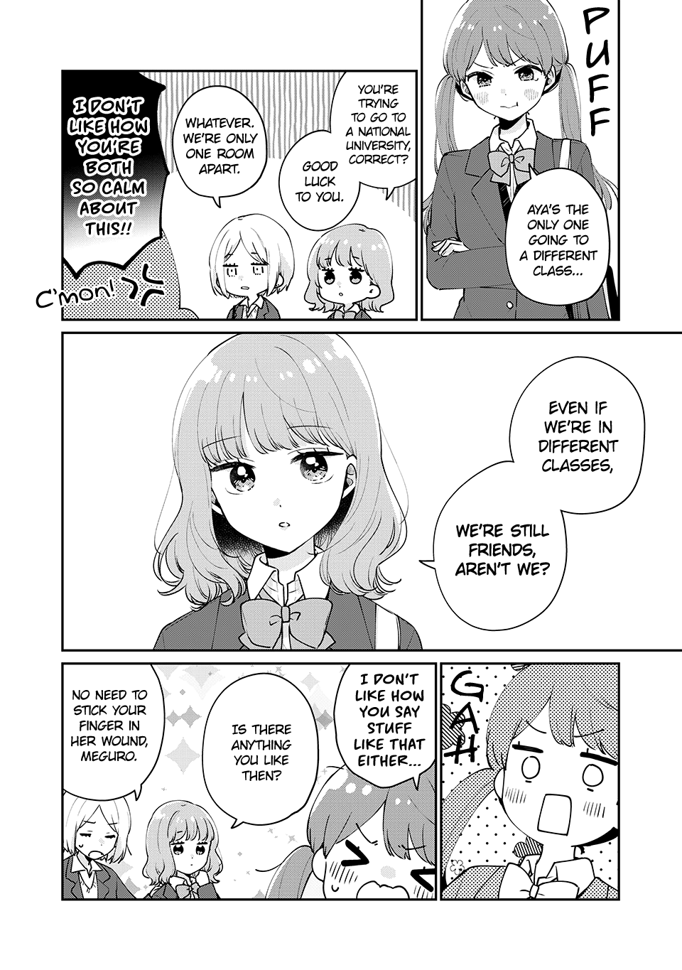 It's Not Meguro-san's First Time chapter 52 - page 3