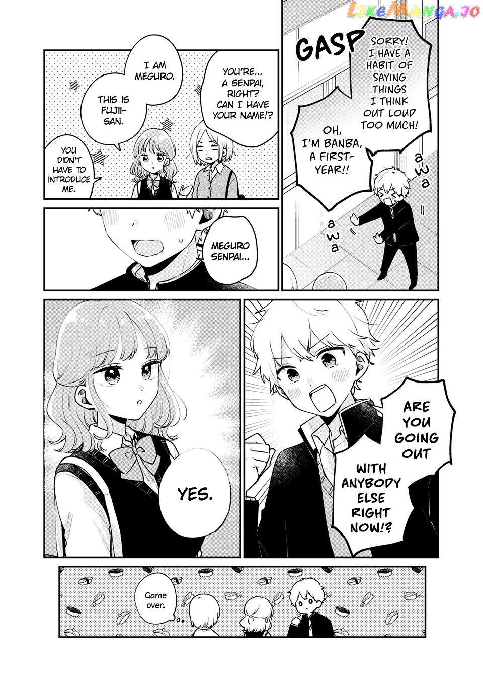 It's Not Meguro-san's First Time chapter 53 - page 13