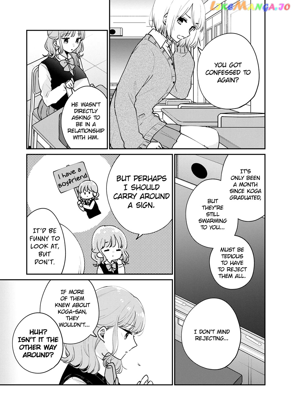 It's Not Meguro-san's First Time chapter 53 - page 4