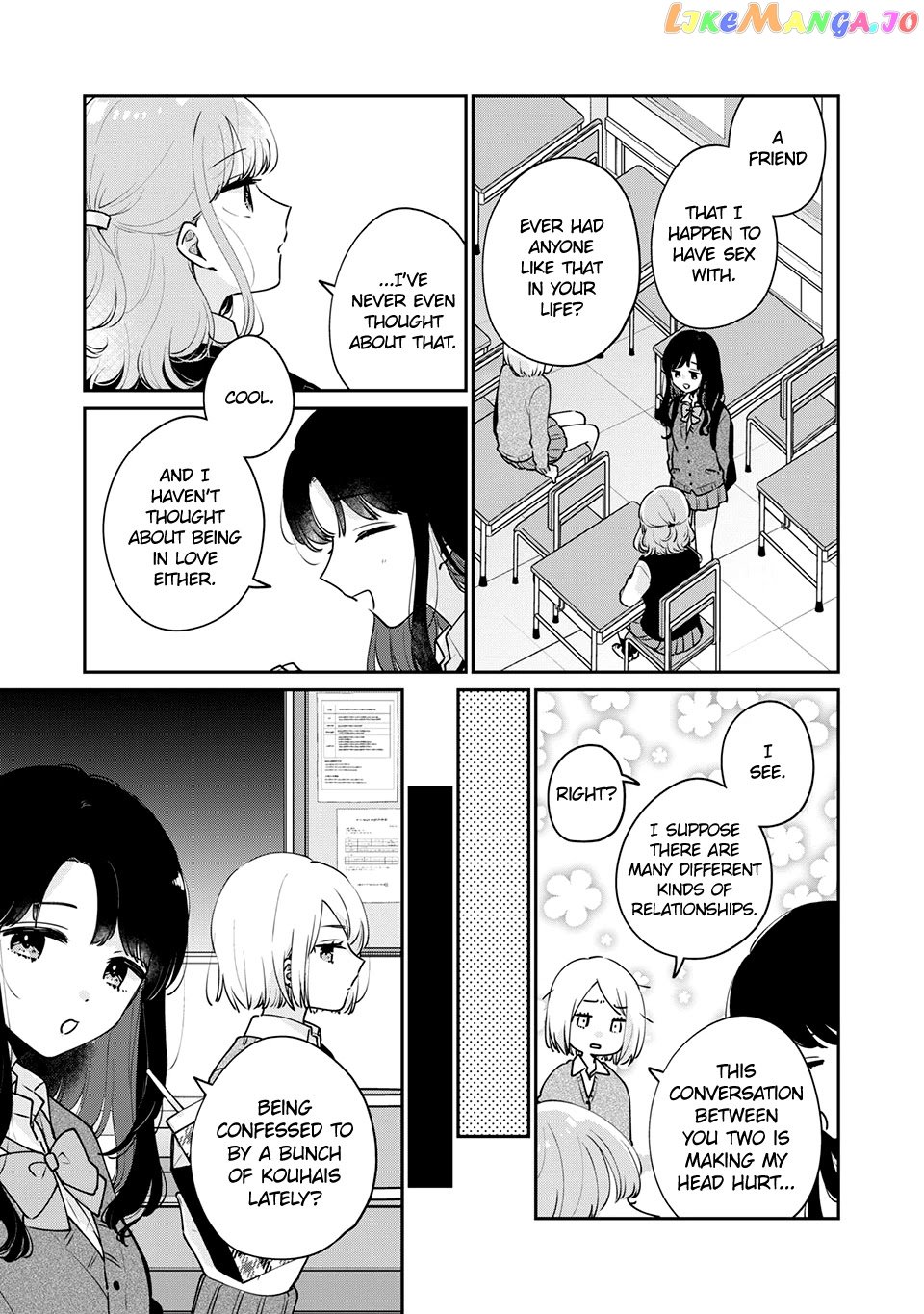 It's Not Meguro-san's First Time chapter 53 - page 6