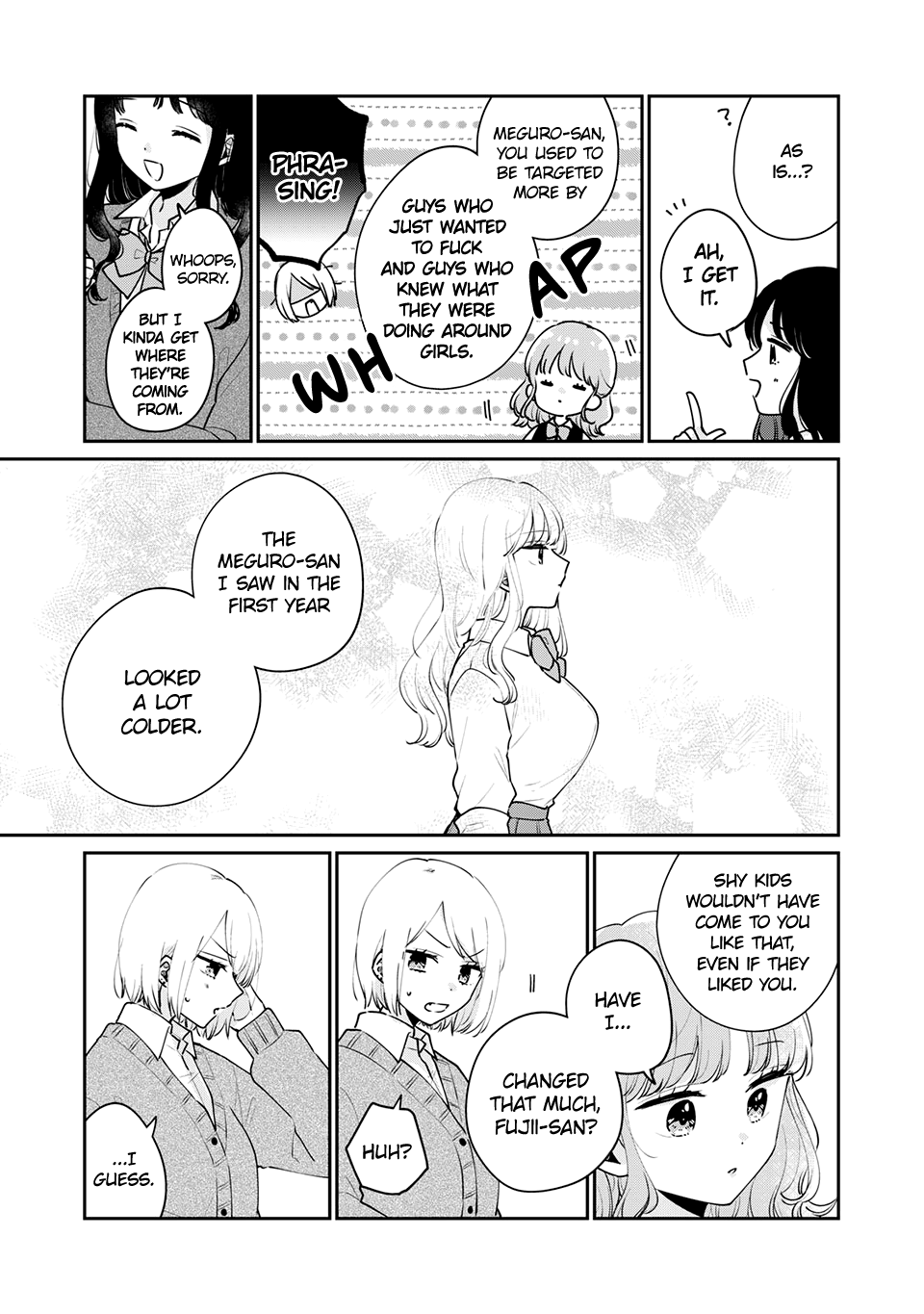 It's Not Meguro-san's First Time chapter 53 - page 8