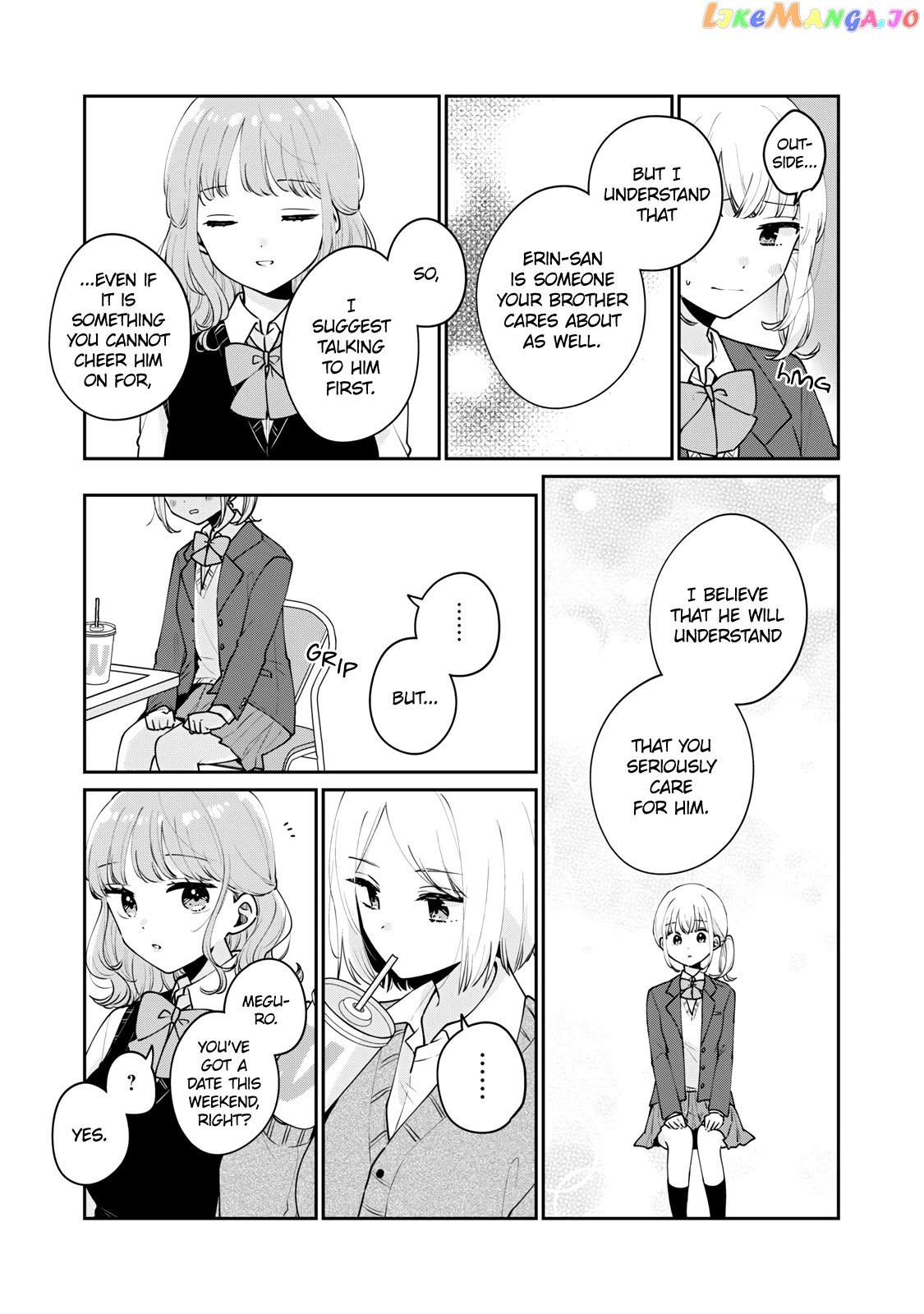 It's Not Meguro-san's First Time chapter 54 - page 14