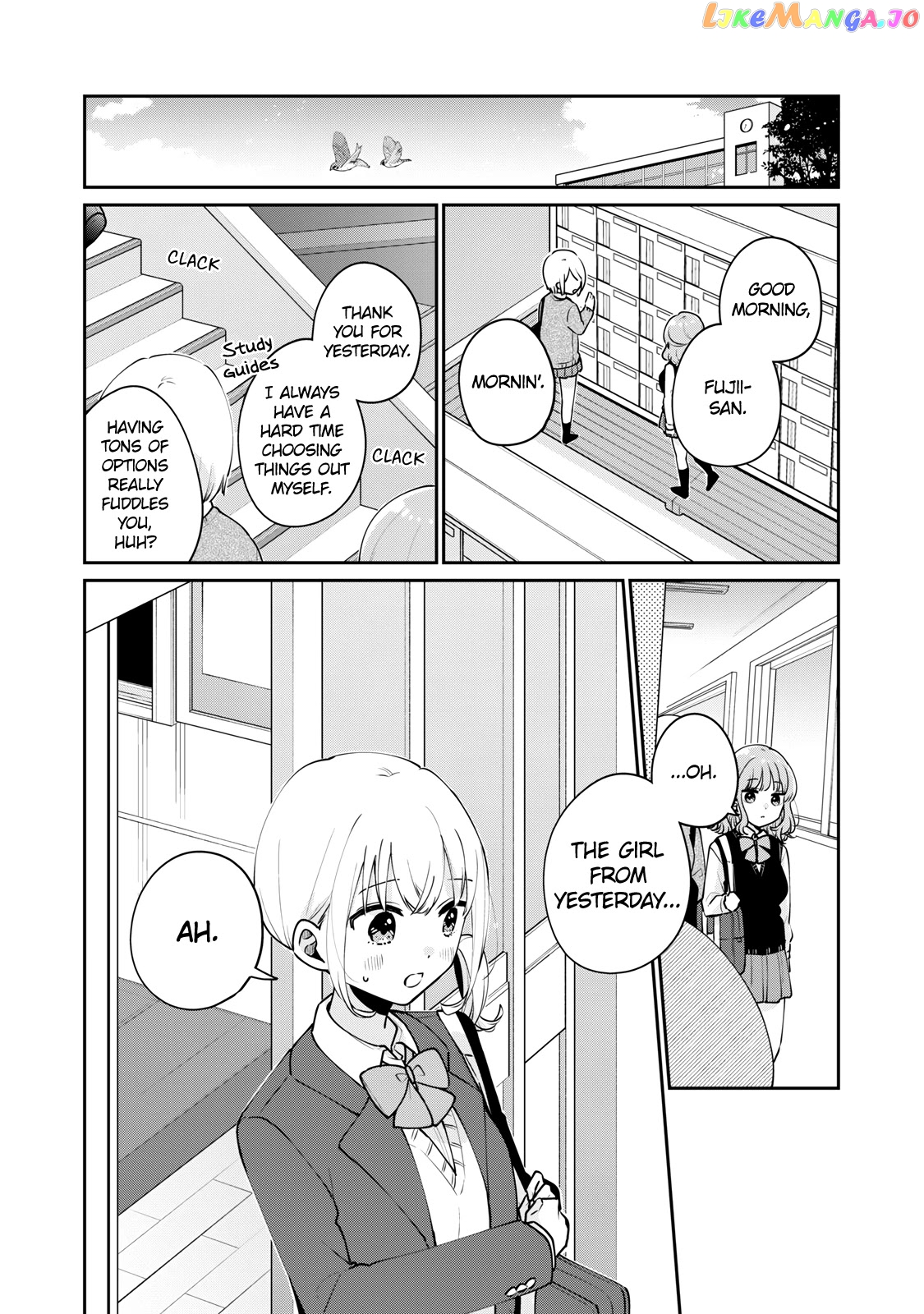 It's Not Meguro-san's First Time chapter 54 - page 6