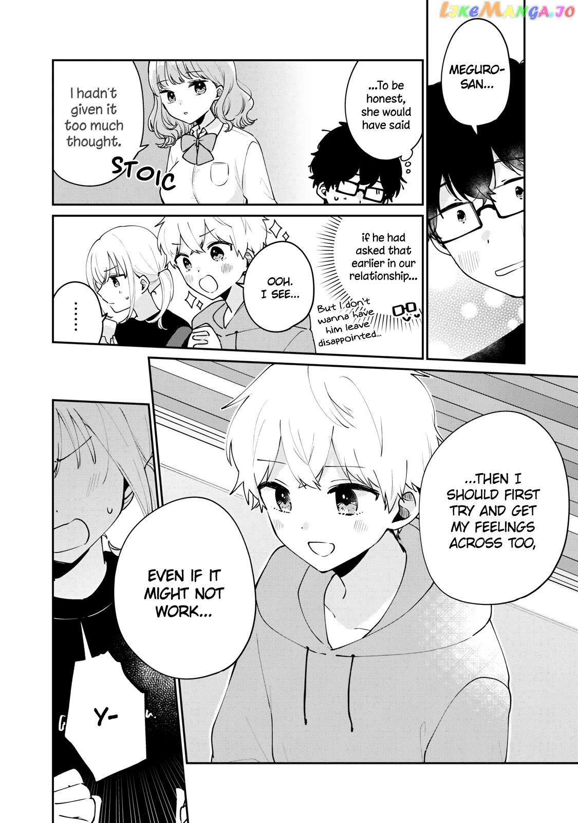 It's Not Meguro-san's First Time chapter 55 - page 13