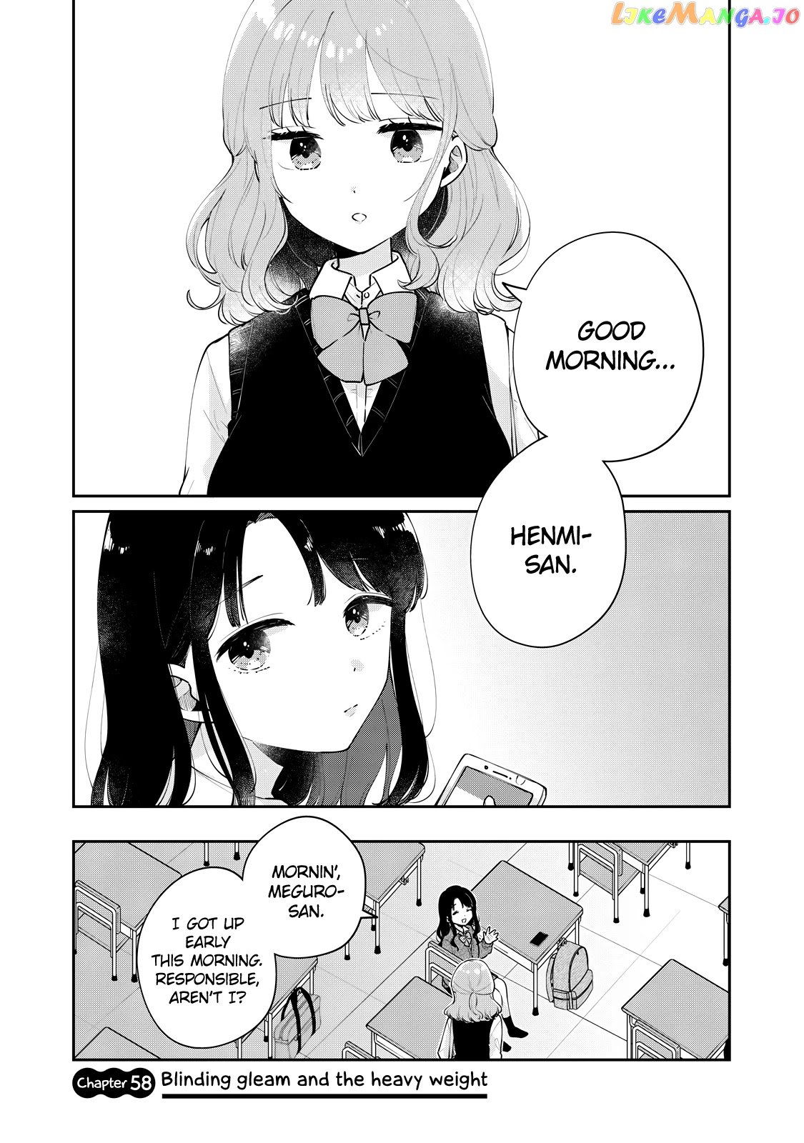 It's Not Meguro-san's First Time chapter 58 - page 2