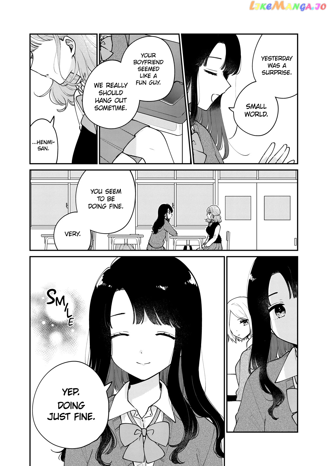 It's Not Meguro-san's First Time chapter 58 - page 3