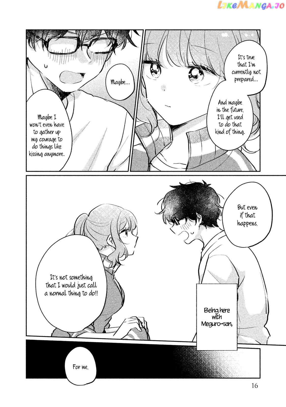 It's Not Meguro-san's First Time chapter 11 - page 18