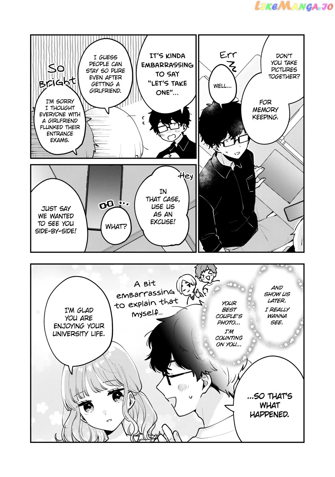 It's Not Meguro-san's First Time chapter 60 - page 8