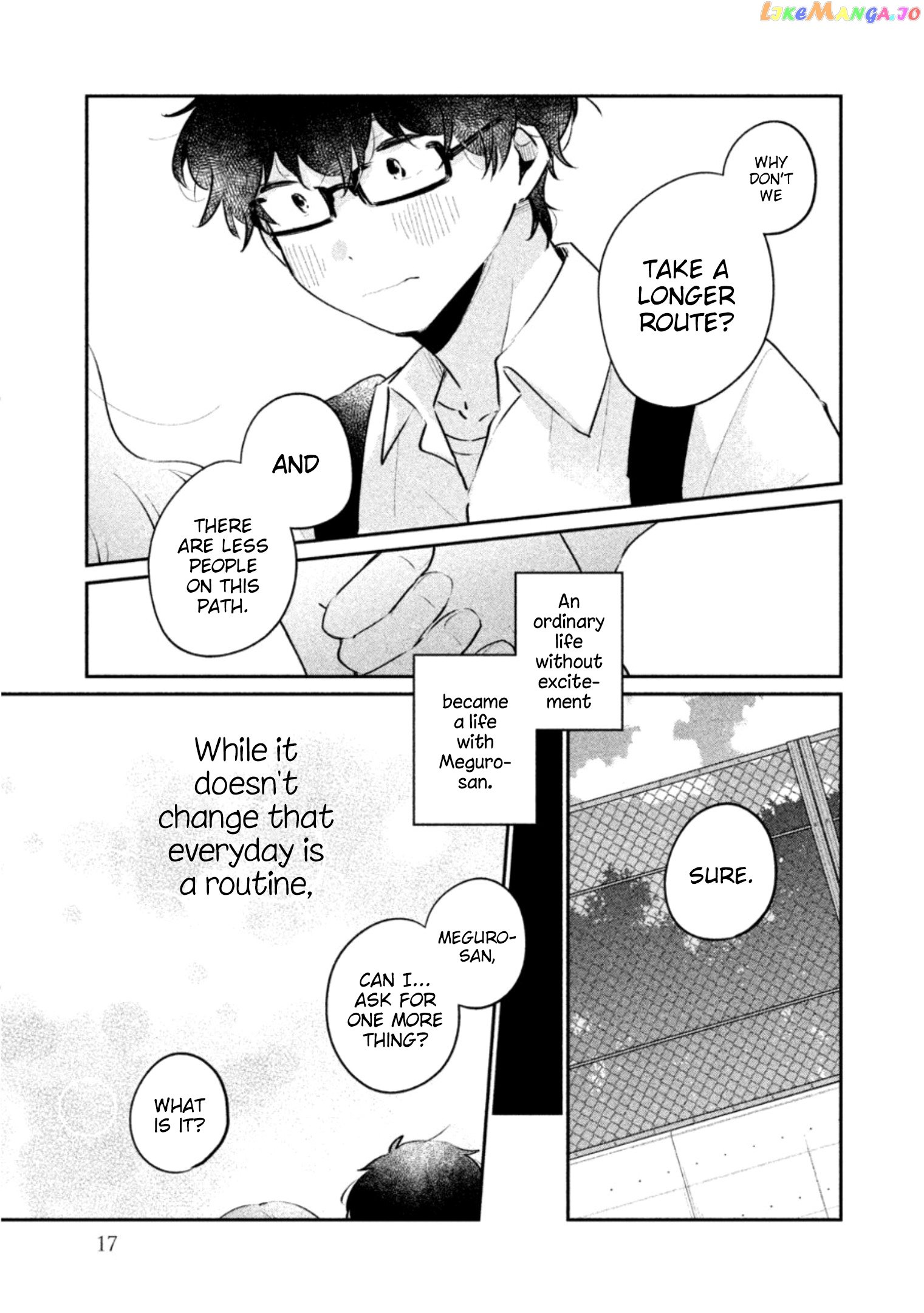 It's Not Meguro-san's First Time chapter 18 - page 14