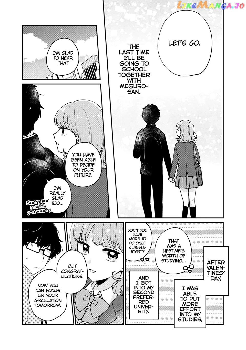 It's Not Meguro-san's First Time chapter 45 - page 3