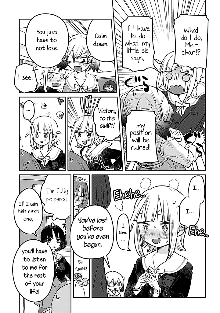 The Big Stepsis Who Wants To Be A Big Sister Vs. The Little Stepsis Who Wants To Be Yuri chapter 16 - page 7