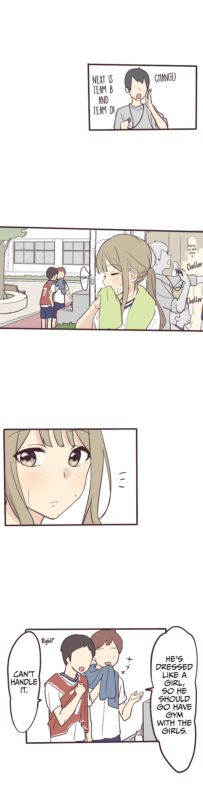 My Crossdressing Senpai chapter 2 - page 15