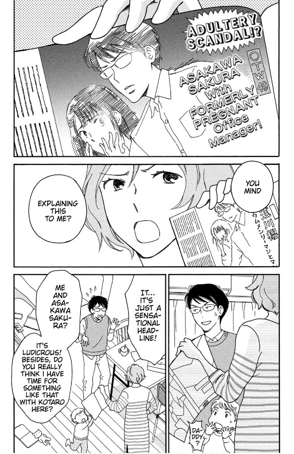 Hiyama Kentarou No Ninshin Ikuji-Hen chapter 4 - page 2