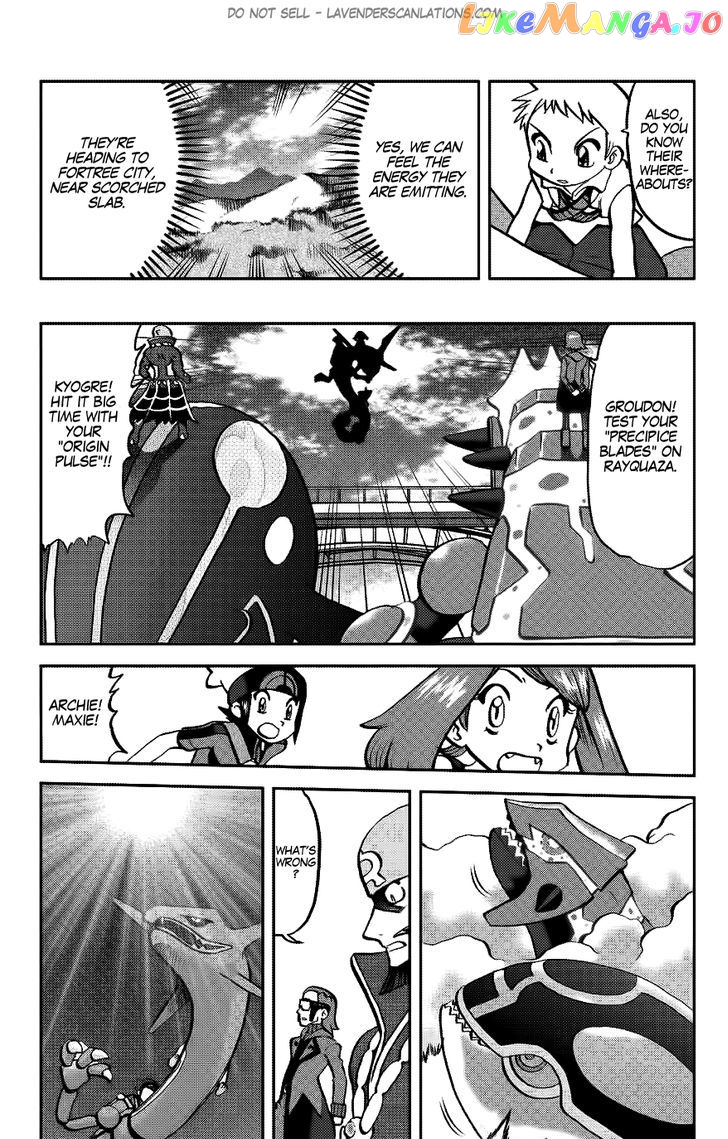 Pocket Monster Special Oras chapter 17 - page 16