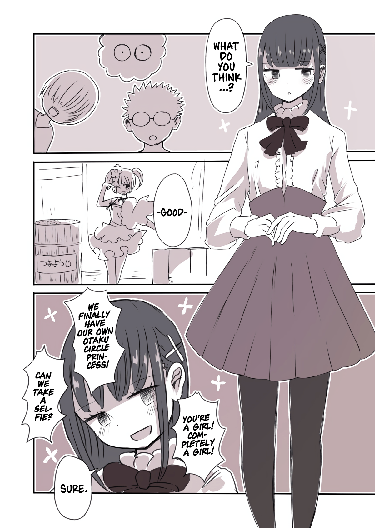 Crossdressing Boys Of The Otaku Circle chapter 1 - page 2