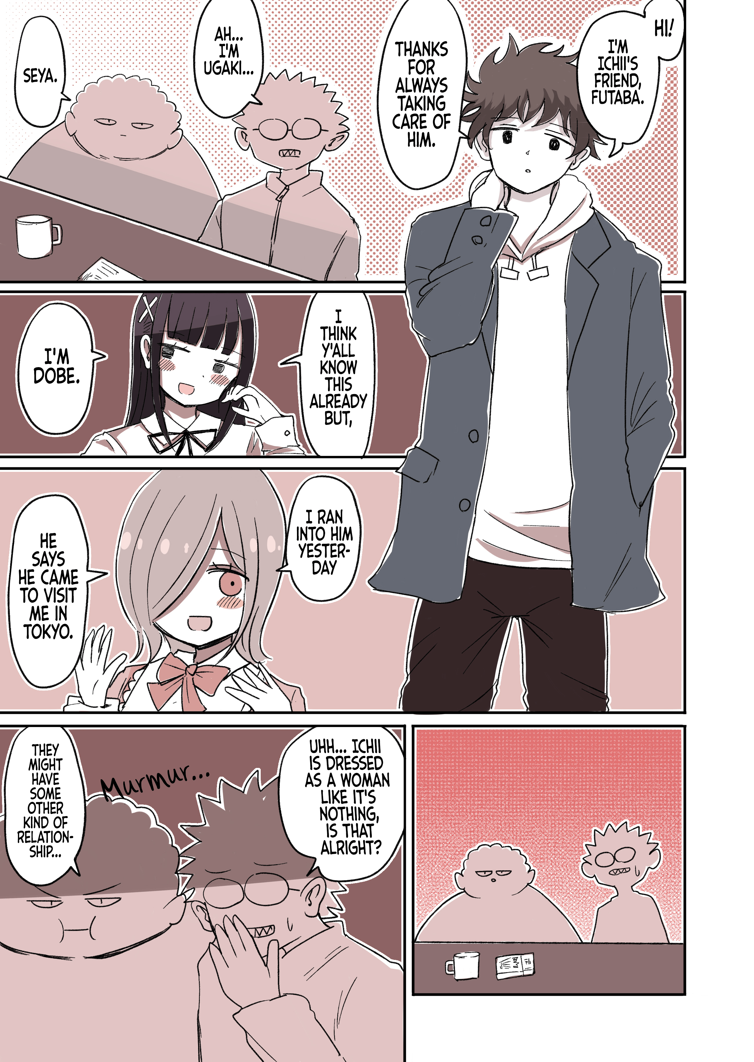 Crossdressing Boys Of The Otaku Circle chapter 26 - page 1