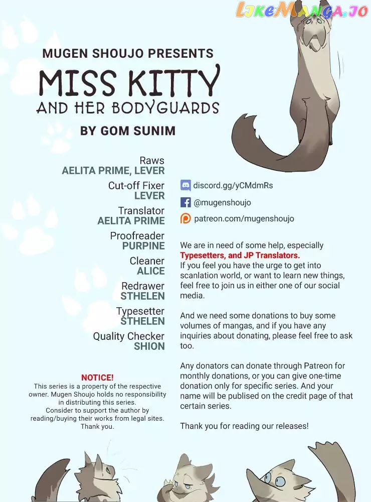 Miss Kitty and Her Bodyguards chapter 40-41 - page 1