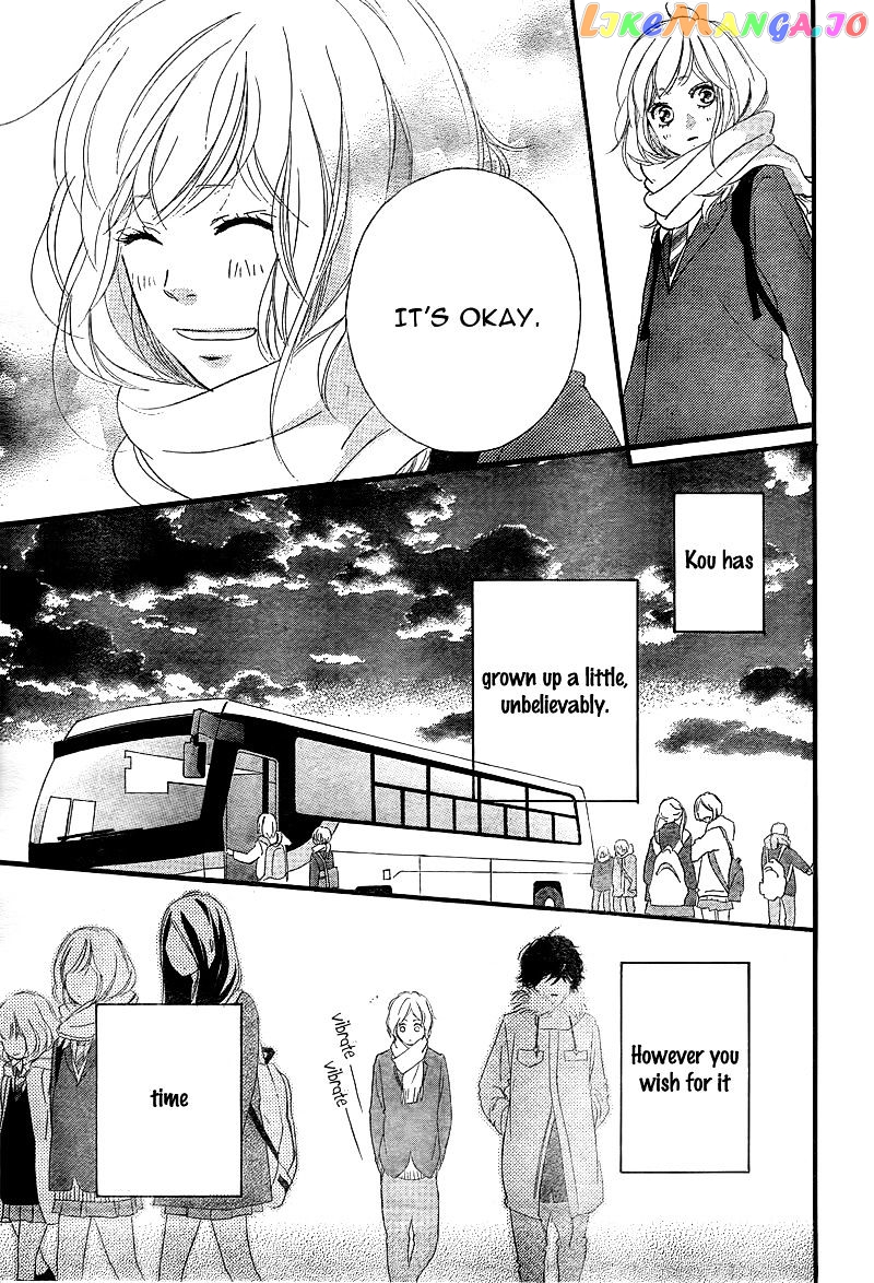 Ao Haru Ride chapter 38 - page 46