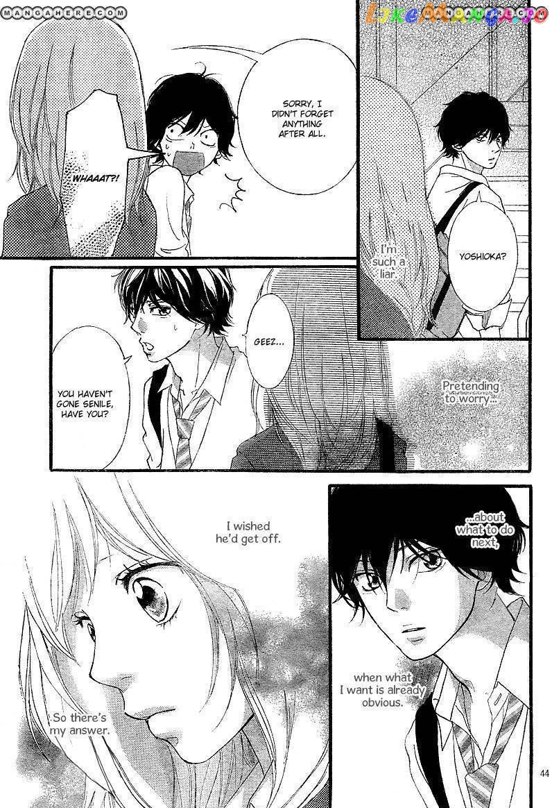 Ao Haru Ride chapter 8 - page 44