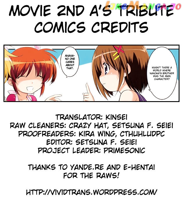 Magical Girl Lyrical Nanoha The Movie 2Nd A’s – Tribute Comics chapter 4 - page 6