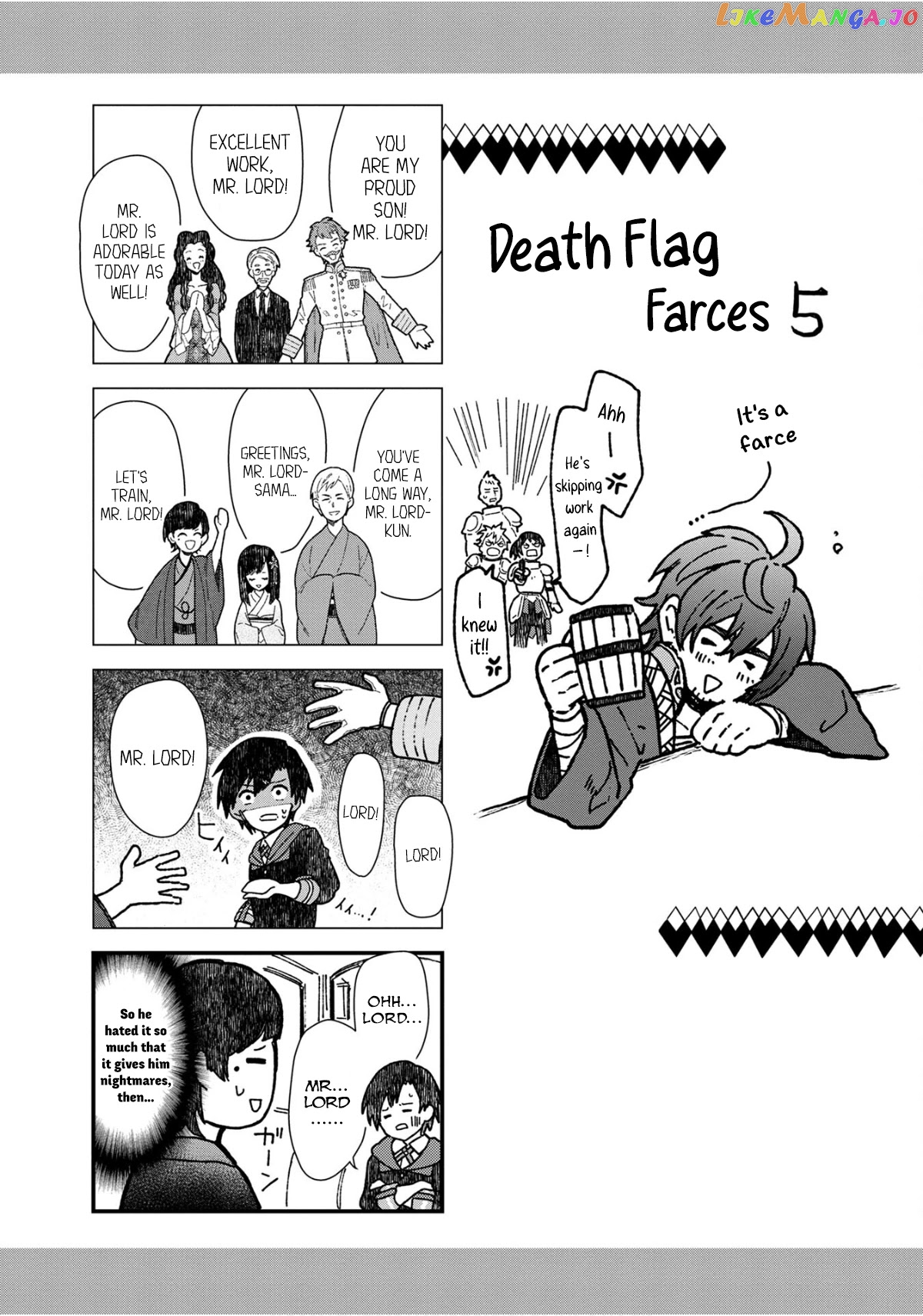 My Death Flags Show No Sign Of Ending chapter 36.5 - page 1