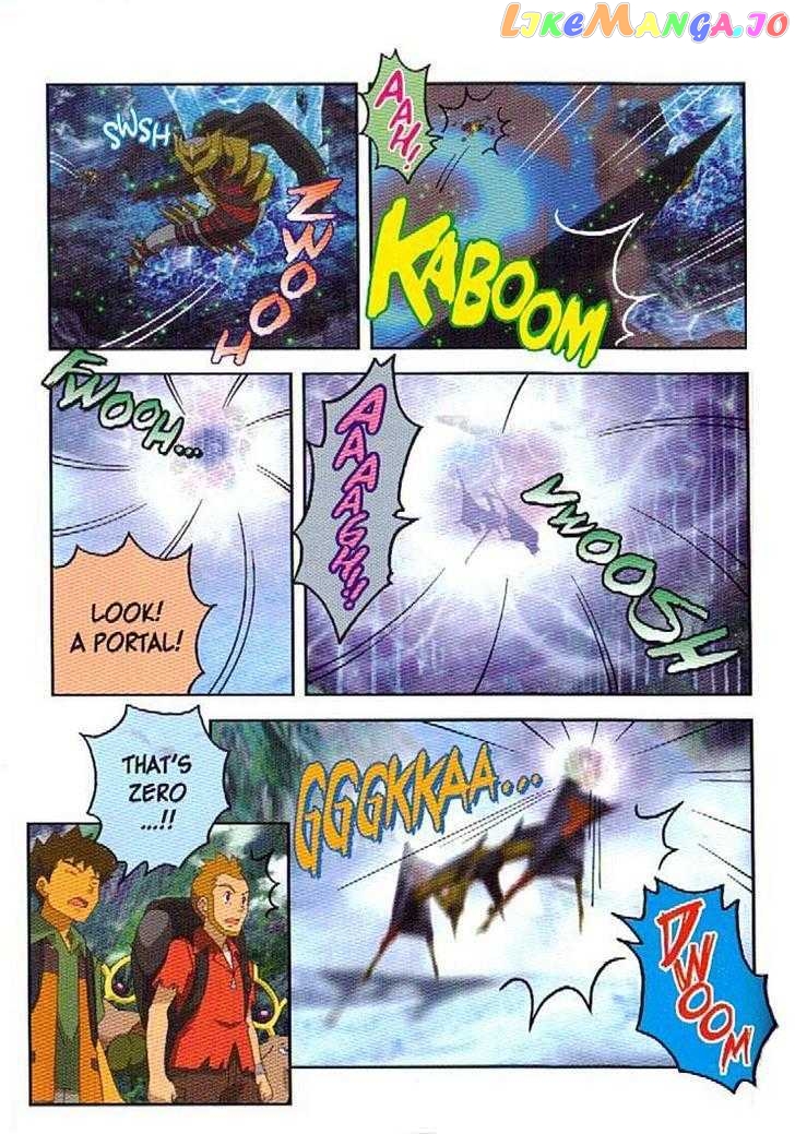 Pokemon: Giratina and the Sky Warrior! Ani-Manga chapter 6 - page 17