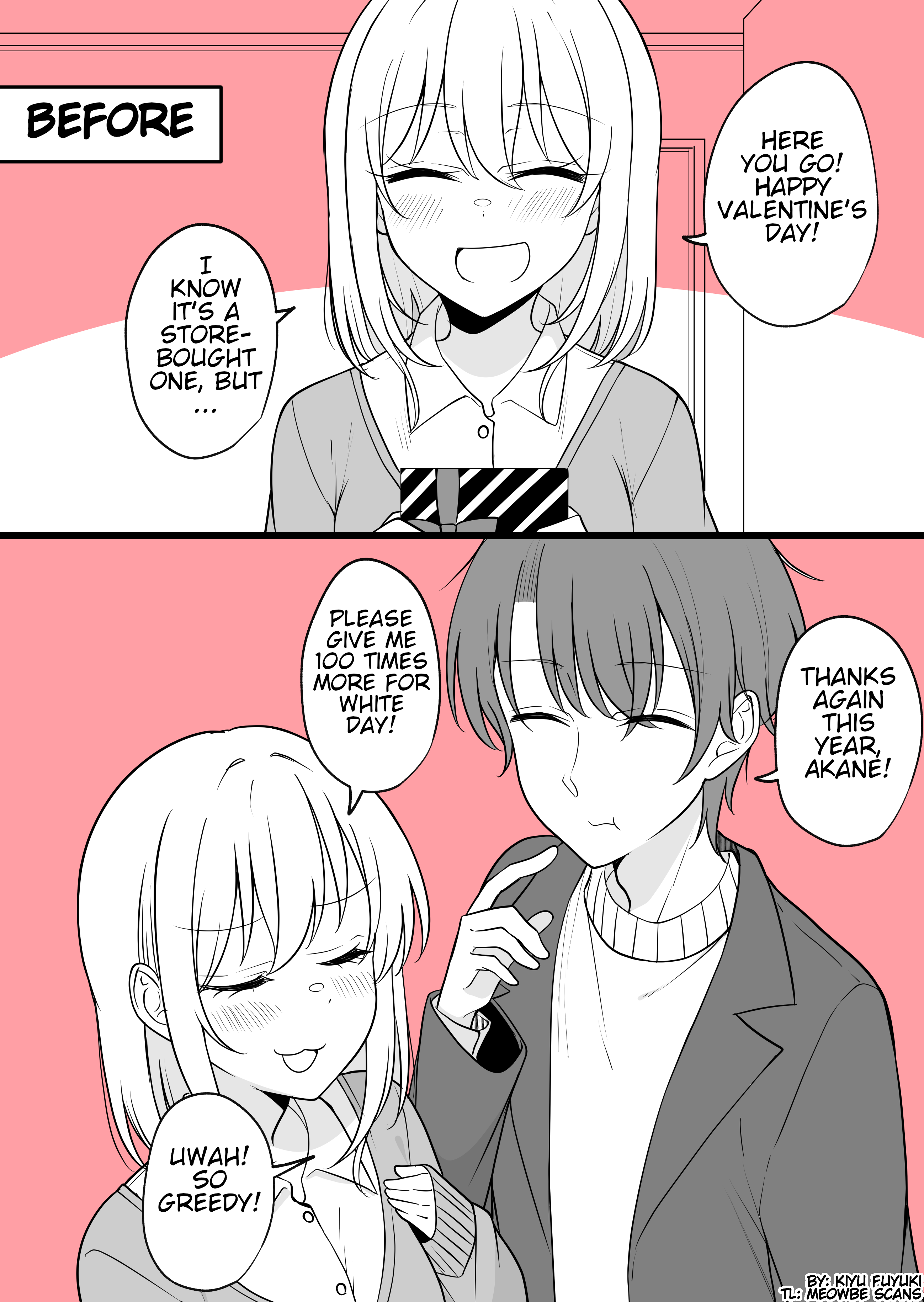 Daily Life Of A Couple In Which The Boyfriend Became A Girl One Day chapter 48 - page 1