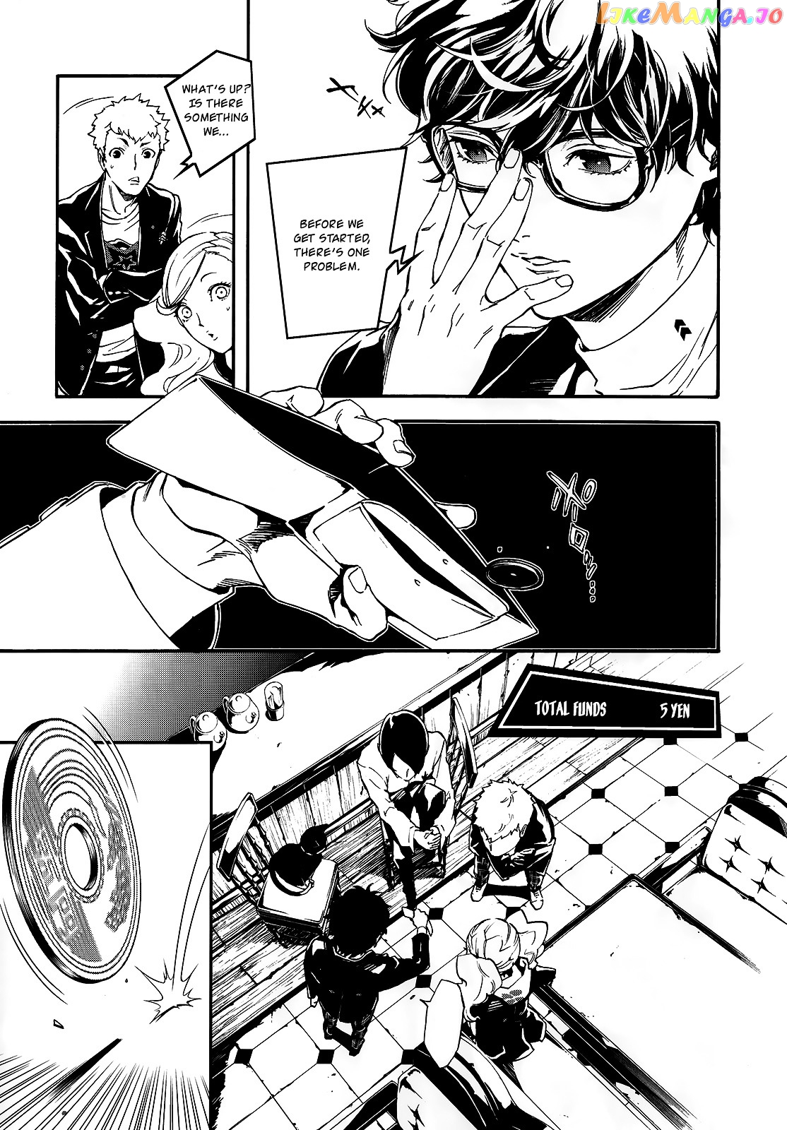 Persona 5 Dengeki Comic Anthology chapter 1 - page 12