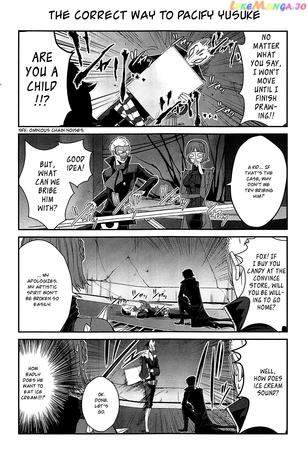 Persona 5 Dengeki Comic Anthology chapter 9 - page 7