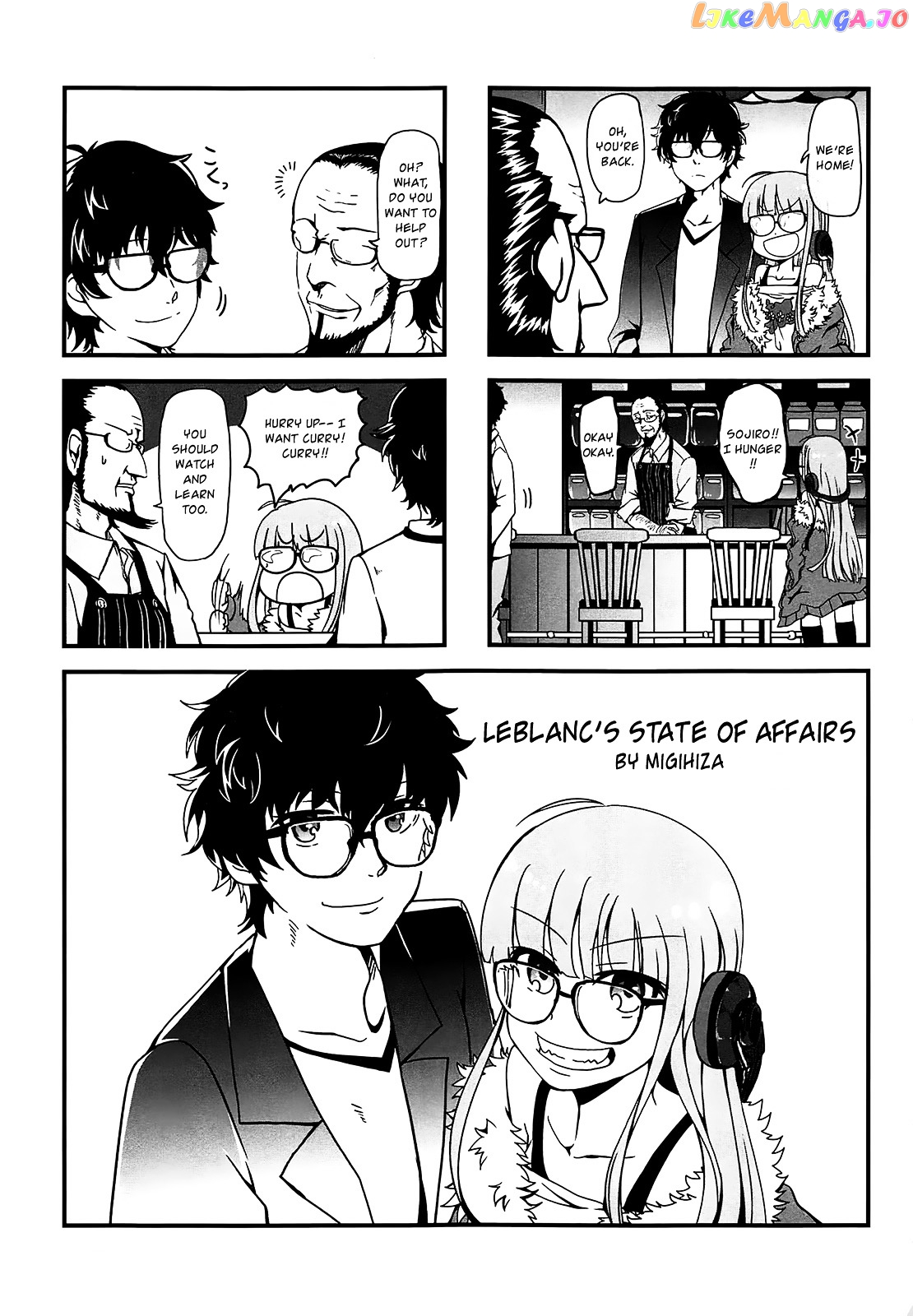 Persona 5 Dengeki Comic Anthology chapter 10 - page 1