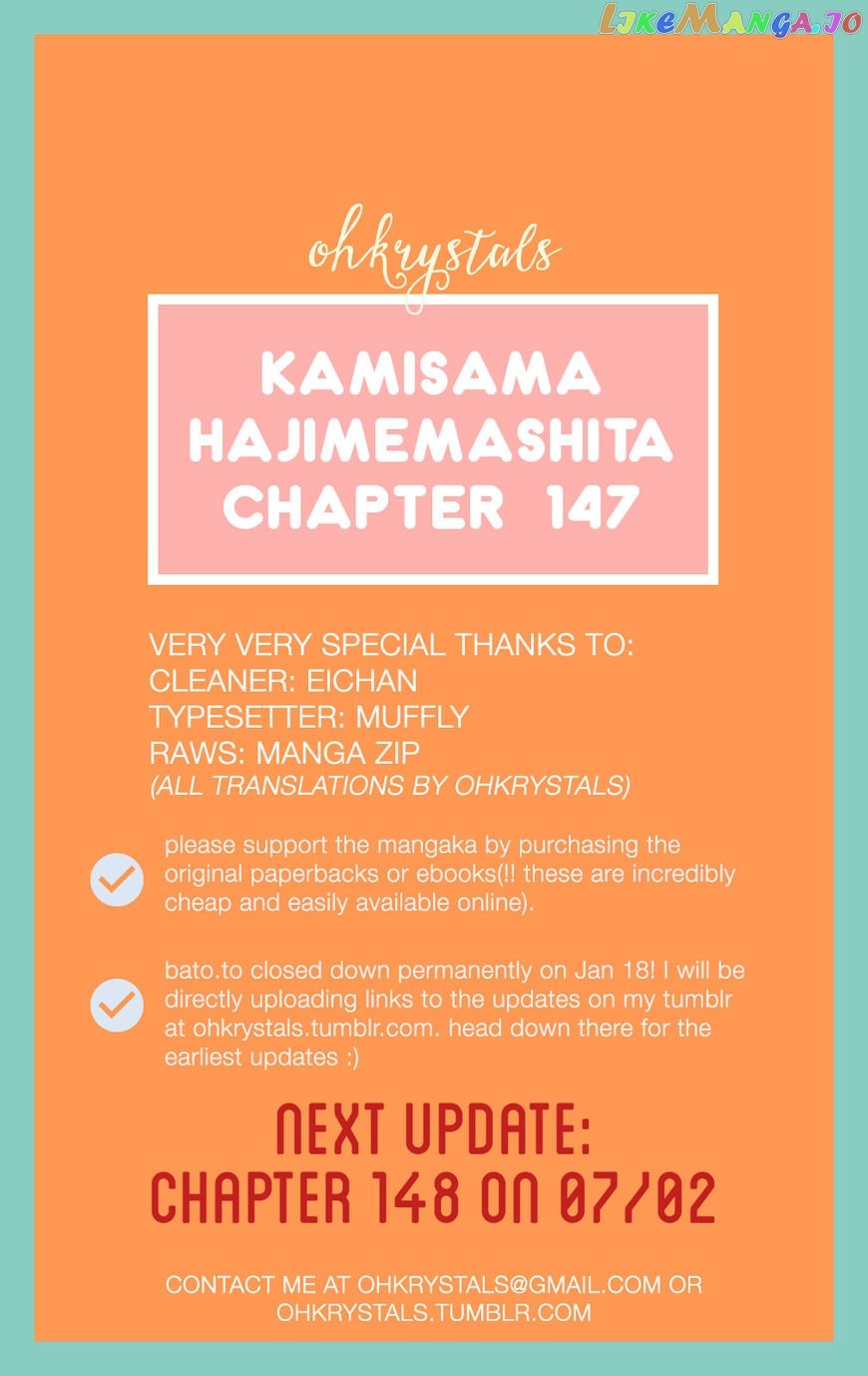 Kamisama Hajimemashita chapter 147 - page 1