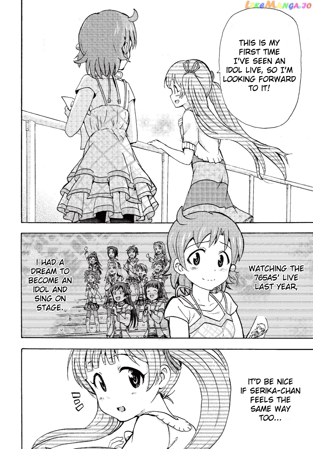 The [email protected] Million Live! Blooming Clover chapter 3 - page 6