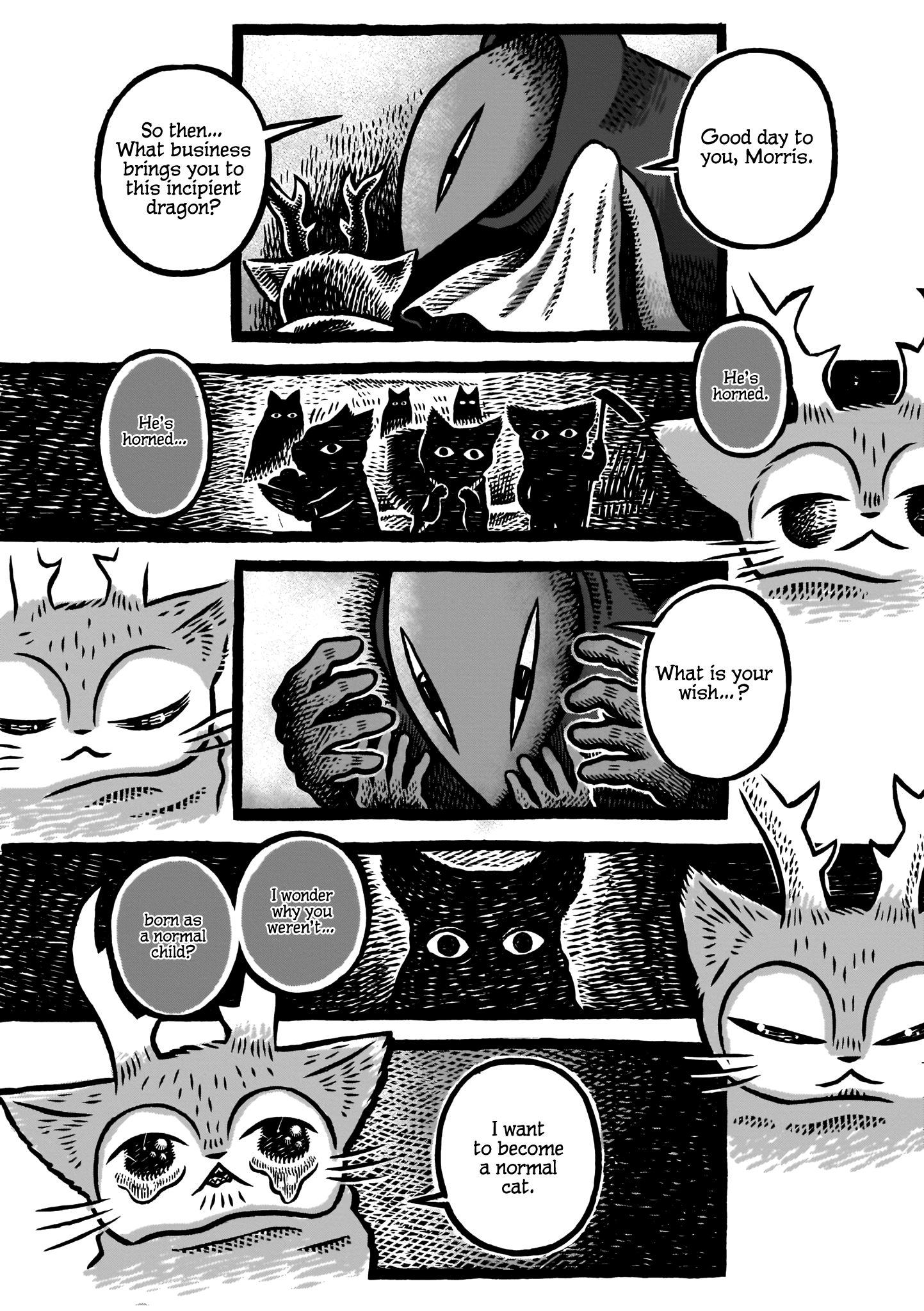 Morris ~Tsuno Ga Haeta Neko No Bouken~ chapter 1 - page 18