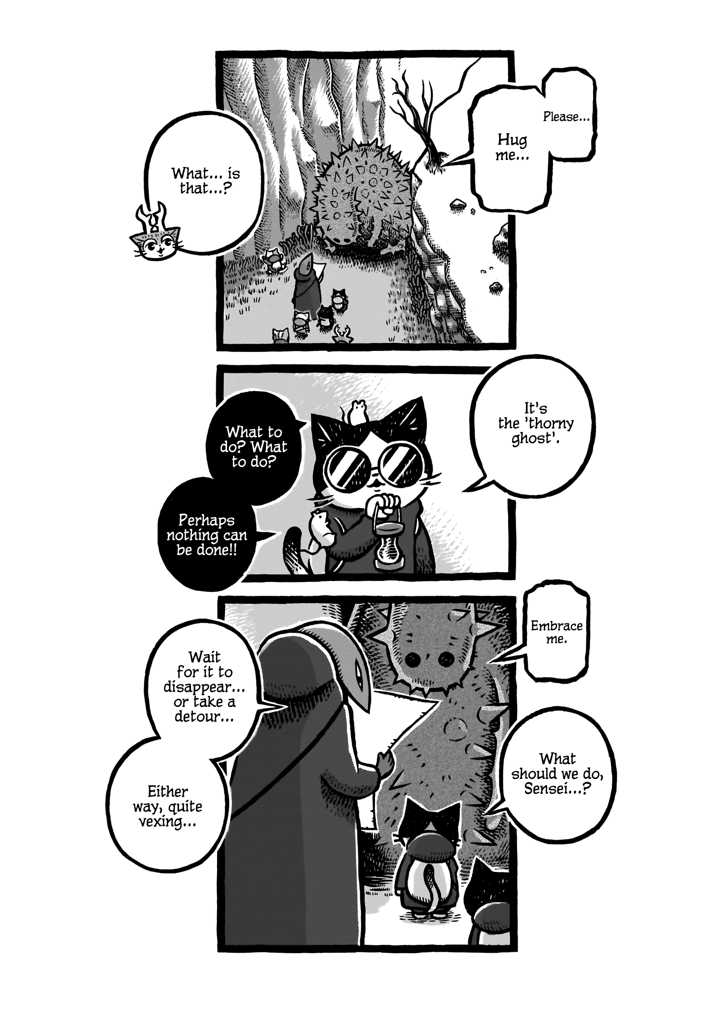 Morris ~Tsuno Ga Haeta Neko No Bouken~ chapter 4 - page 2