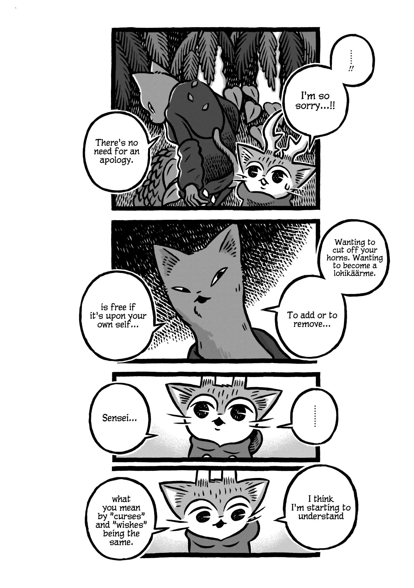 Morris ~Tsuno Ga Haeta Neko No Bouken~ chapter 9 - page 6