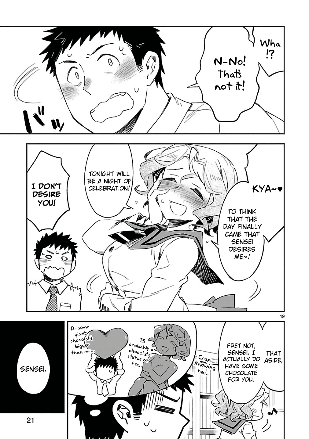 Omaera Zenin Mendokusai! chapter 36 - page 19