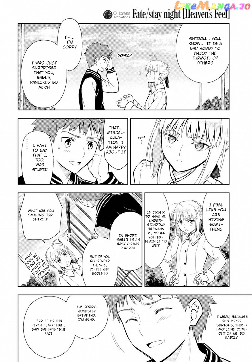 Fate/Stay Night - Heaven's Feel chapter 15 - page 28