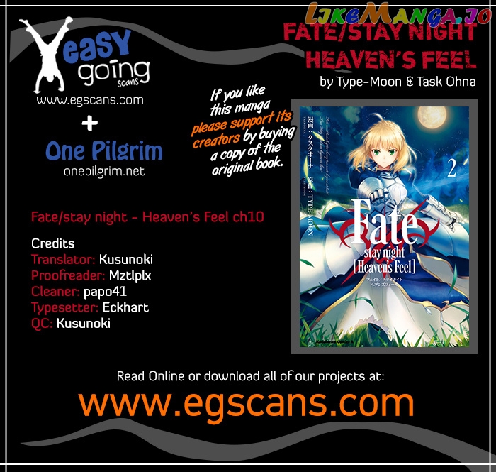 Fate/Stay Night - Heaven's Feel chapter 10 - page 1