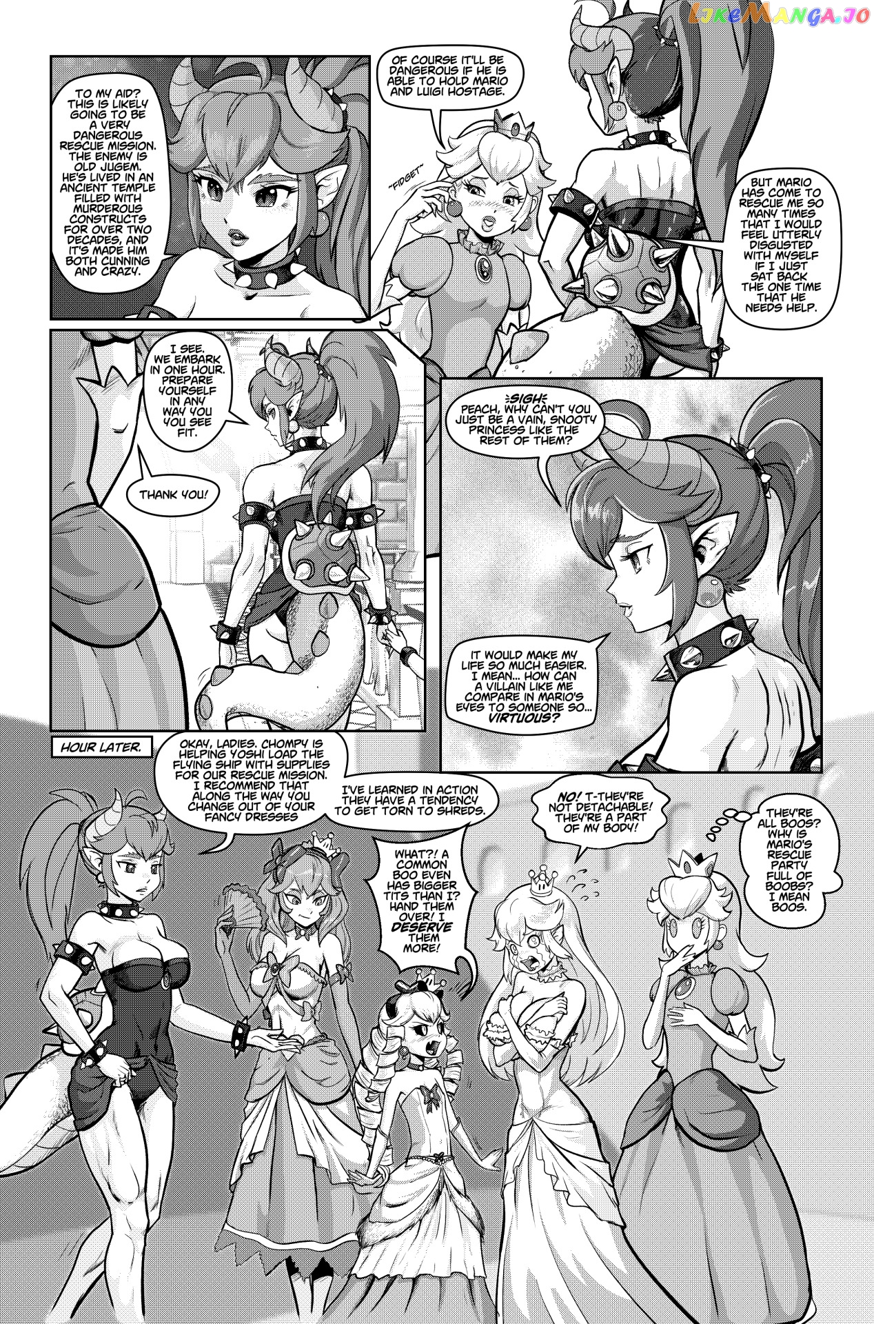 Bowsette Saga chapter 4 - page 8