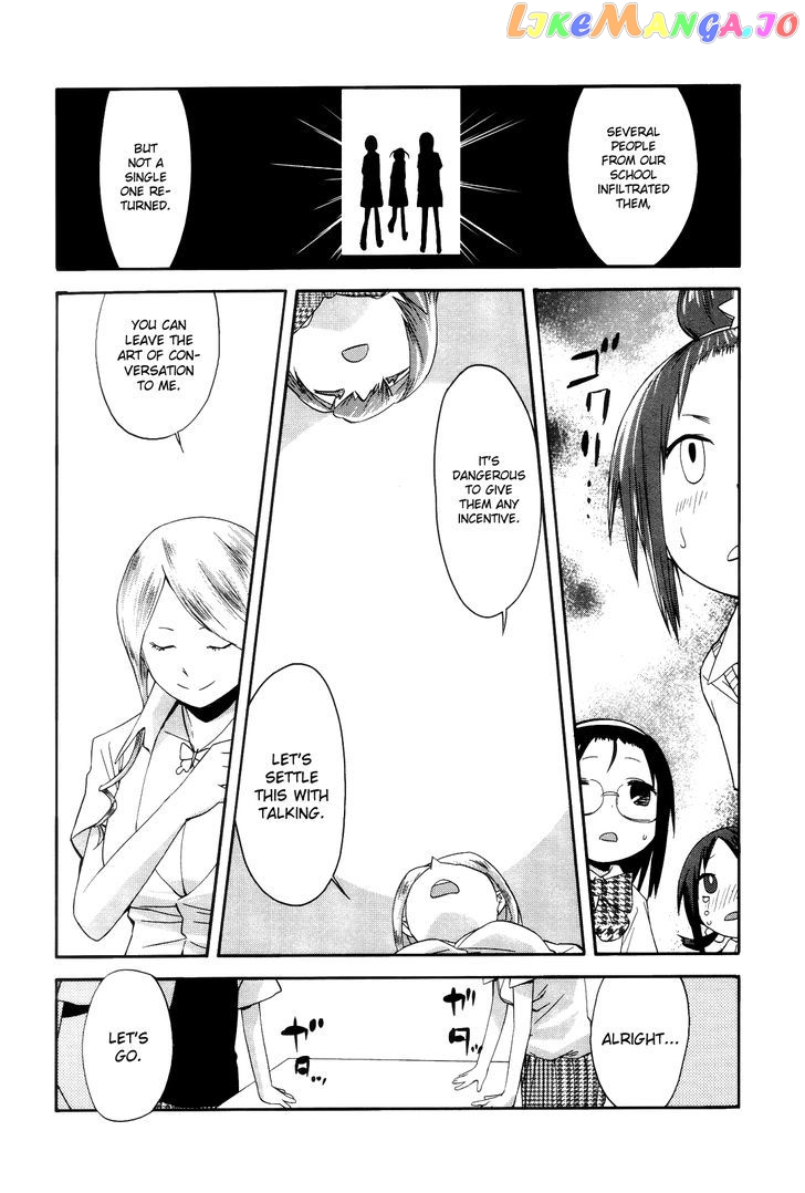 Sekai Seifuku Sekirara Jogakkan chapter 9 - page 4