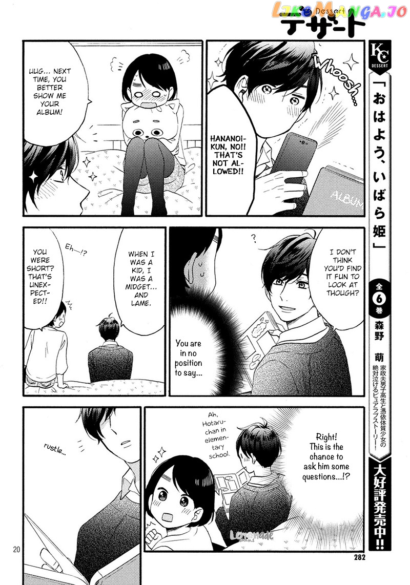 Hananoi-Kun To Koi No Yamai chapter 6 - page 21