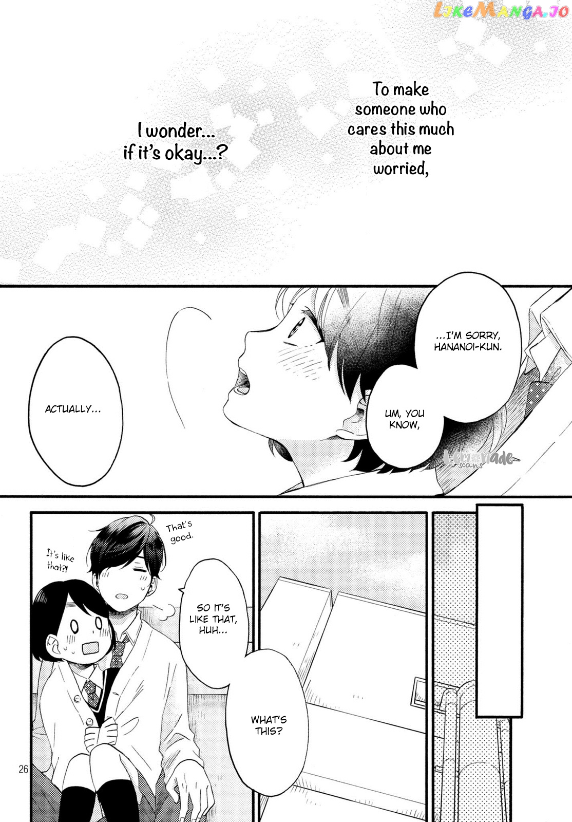 Hananoi-Kun To Koi No Yamai chapter 7 - page 27