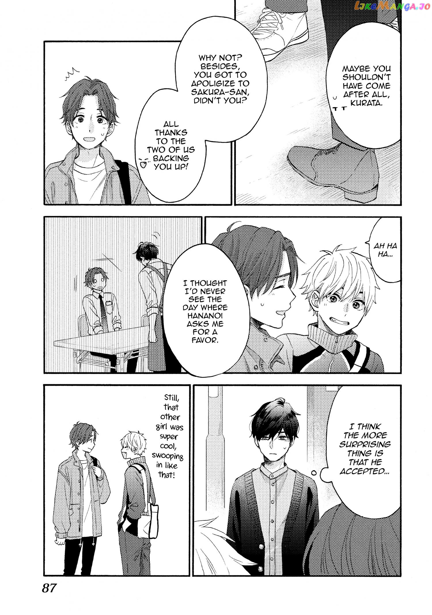 Hananoi-Kun To Koi No Yamai chapter 43 - page 40