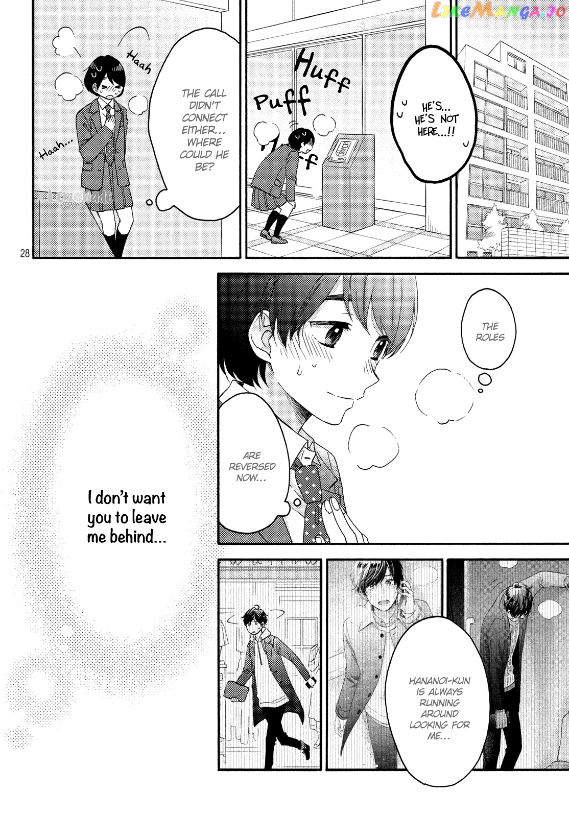 Hananoi-Kun To Koi No Yamai chapter 16 - page 30