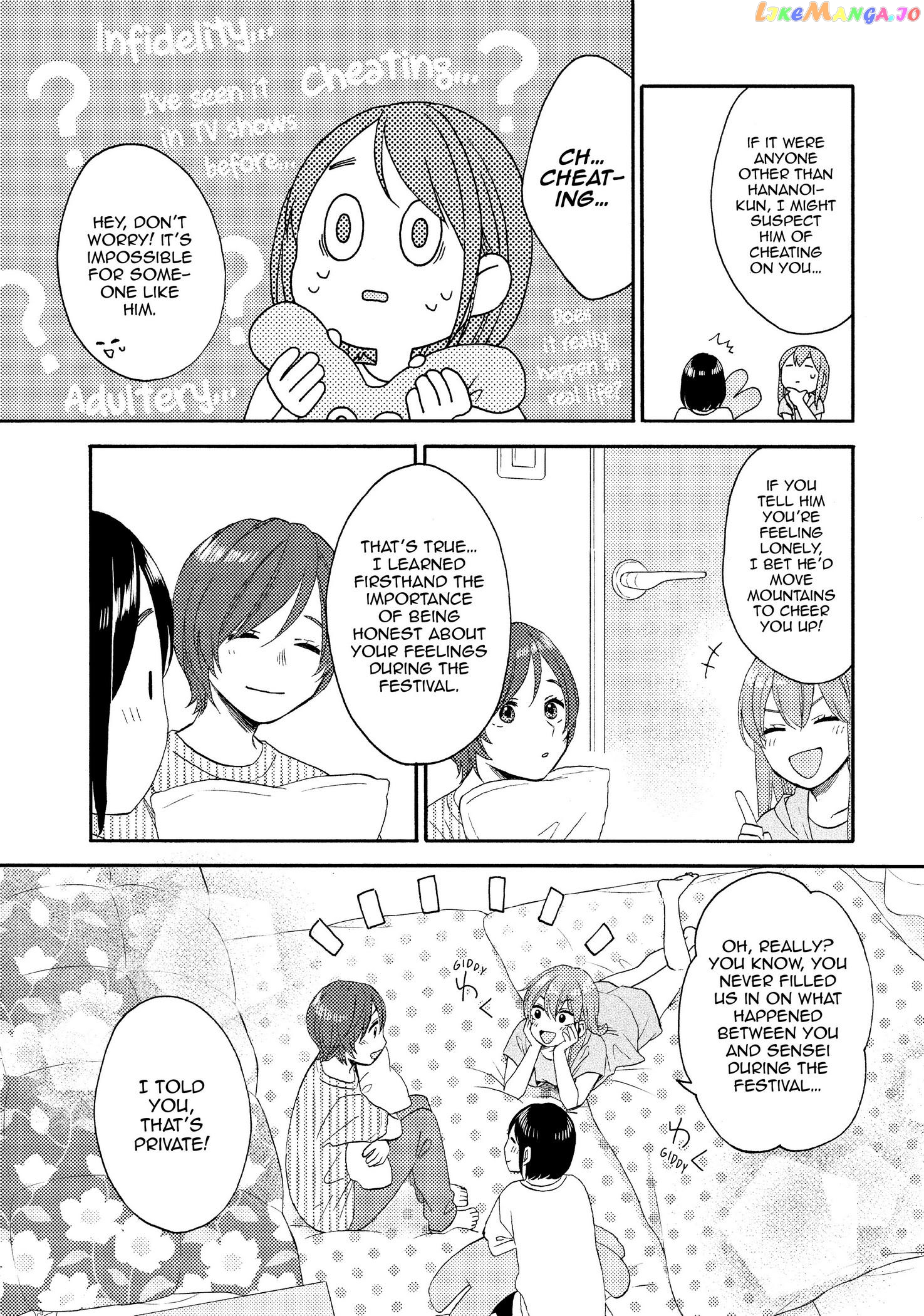 Hananoi-Kun To Koi No Yamai chapter 37 - page 14