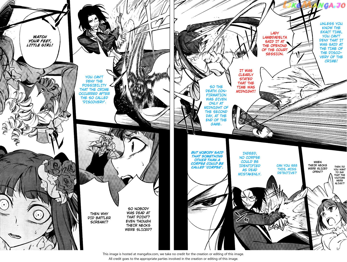 Umineko no Naku Koro ni Chiru Episode 5: End of the Golden Witch chapter 27 - page 24