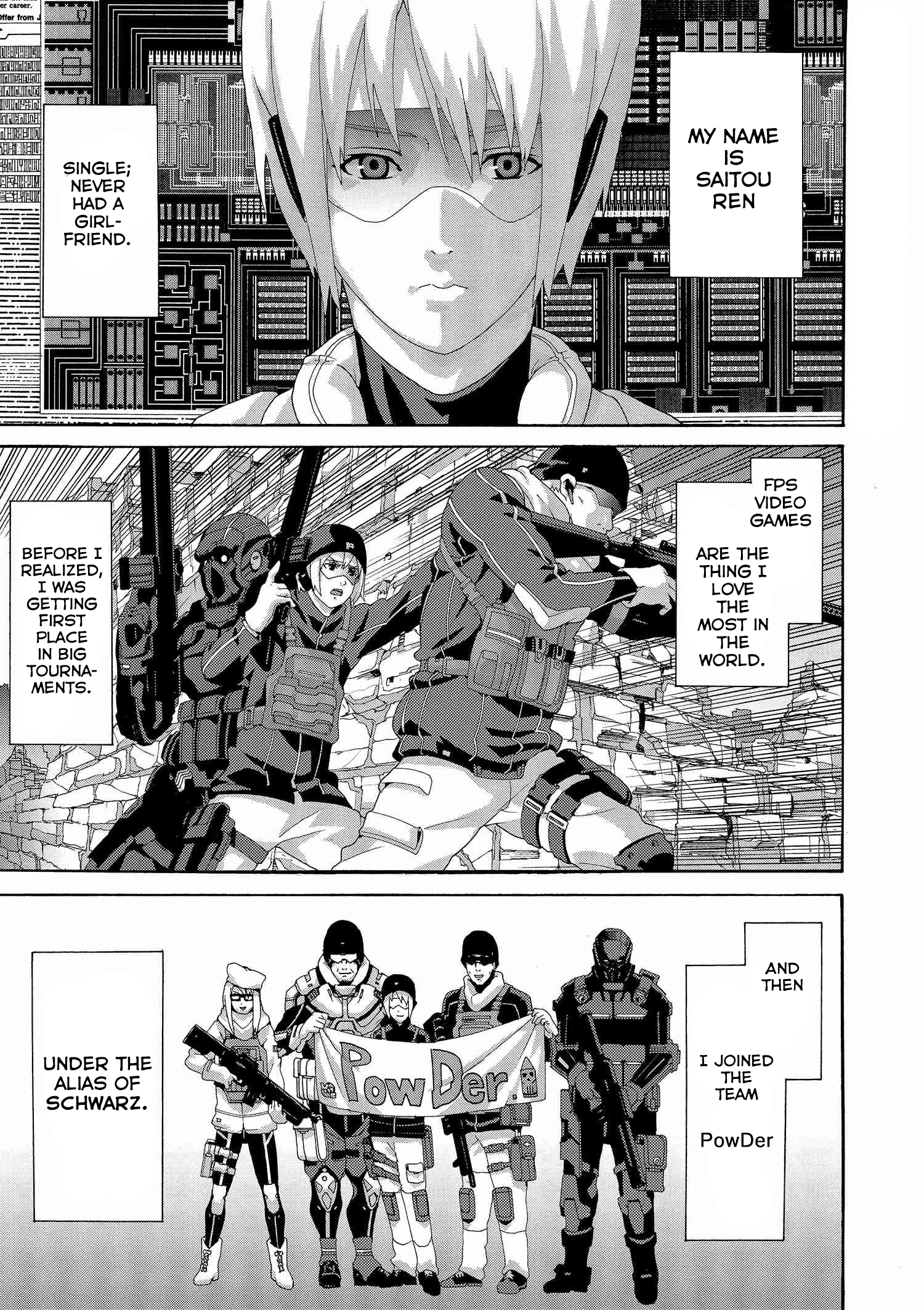 Manuke Na Fps Player Ga Isekai E Ochita Baai chapter 3.1 - page 1