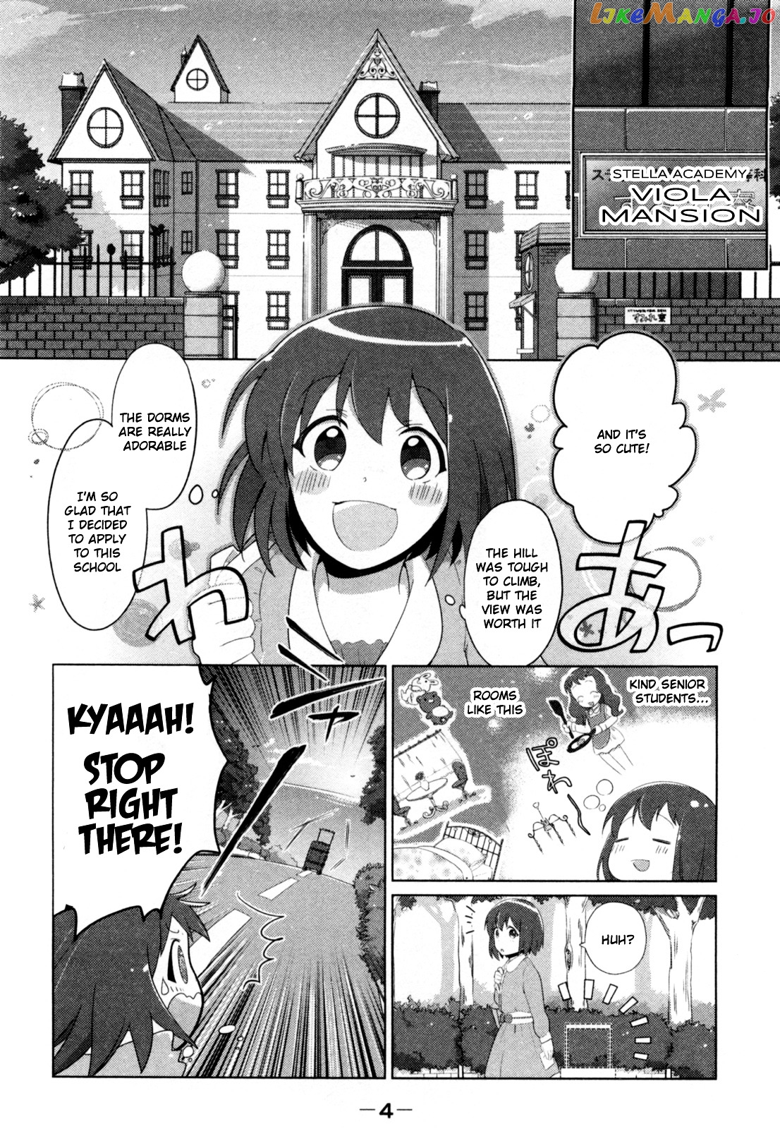 Tokurei Sochi Dantai Stella Jogakuin Koutouka C3 Bu chapter 1 - page 6