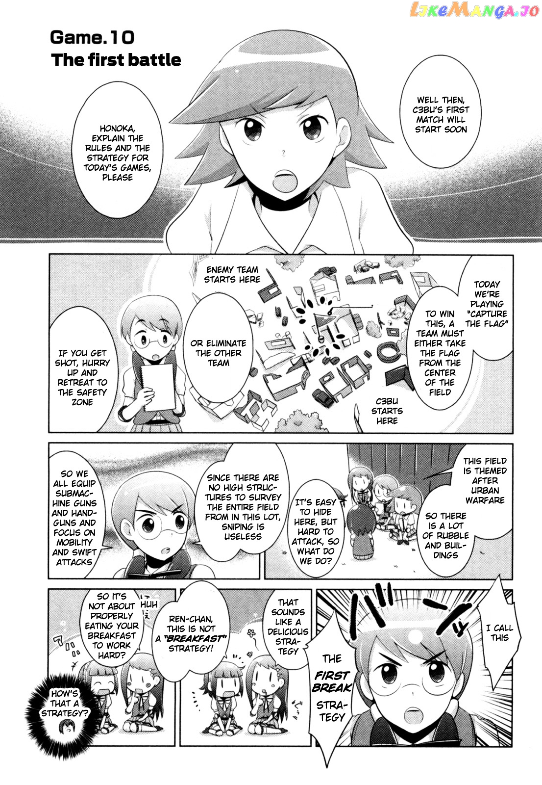 Tokurei Sochi Dantai Stella Jogakuin Koutouka C3 Bu chapter 10 - page 1